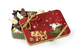 4707 Dose Weihnachtsmann Schokoladenfiguren Neu 2026