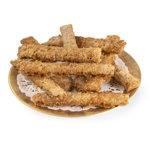 Crispy puff pastry sticks